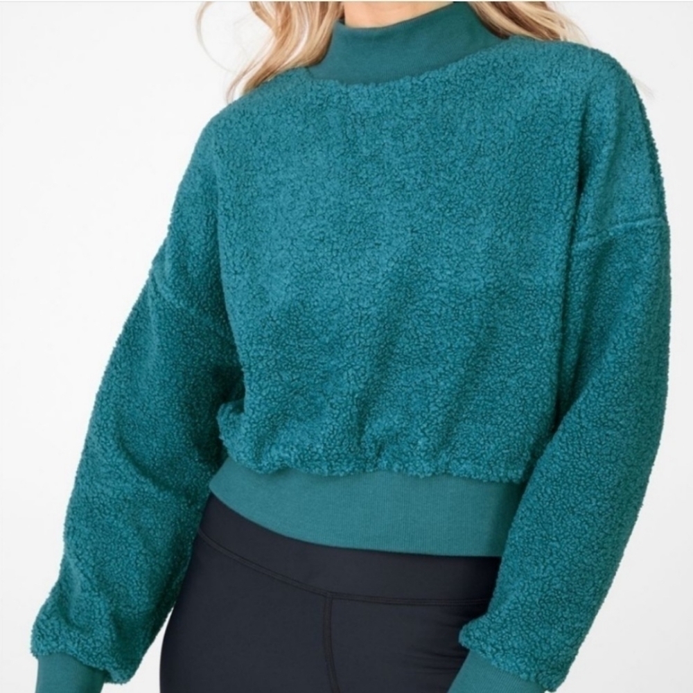 Fabletics Malia Fleece Pullover Sweater